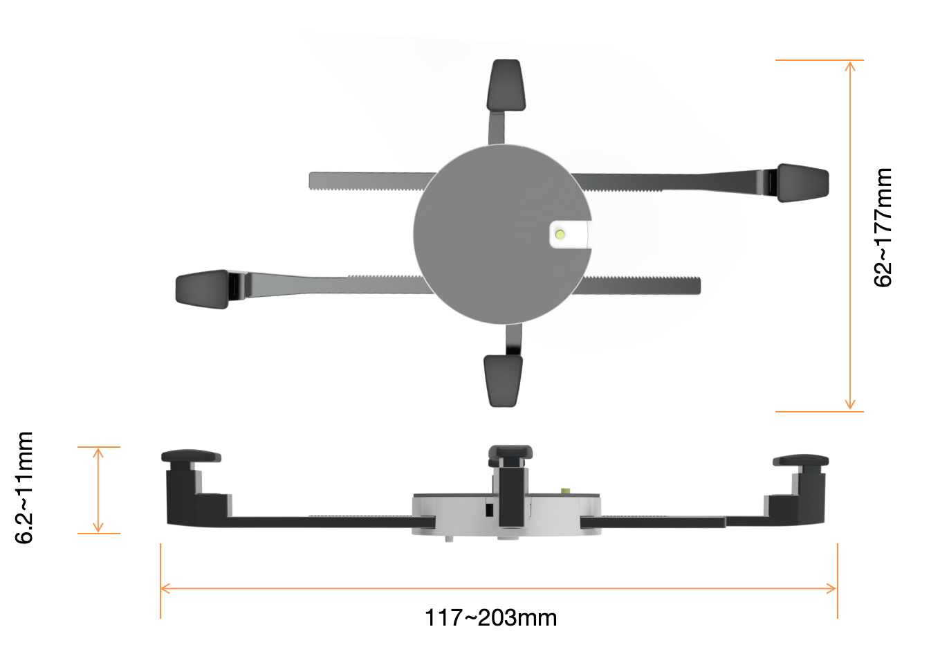 CM40 4 Claws Phone Bracket